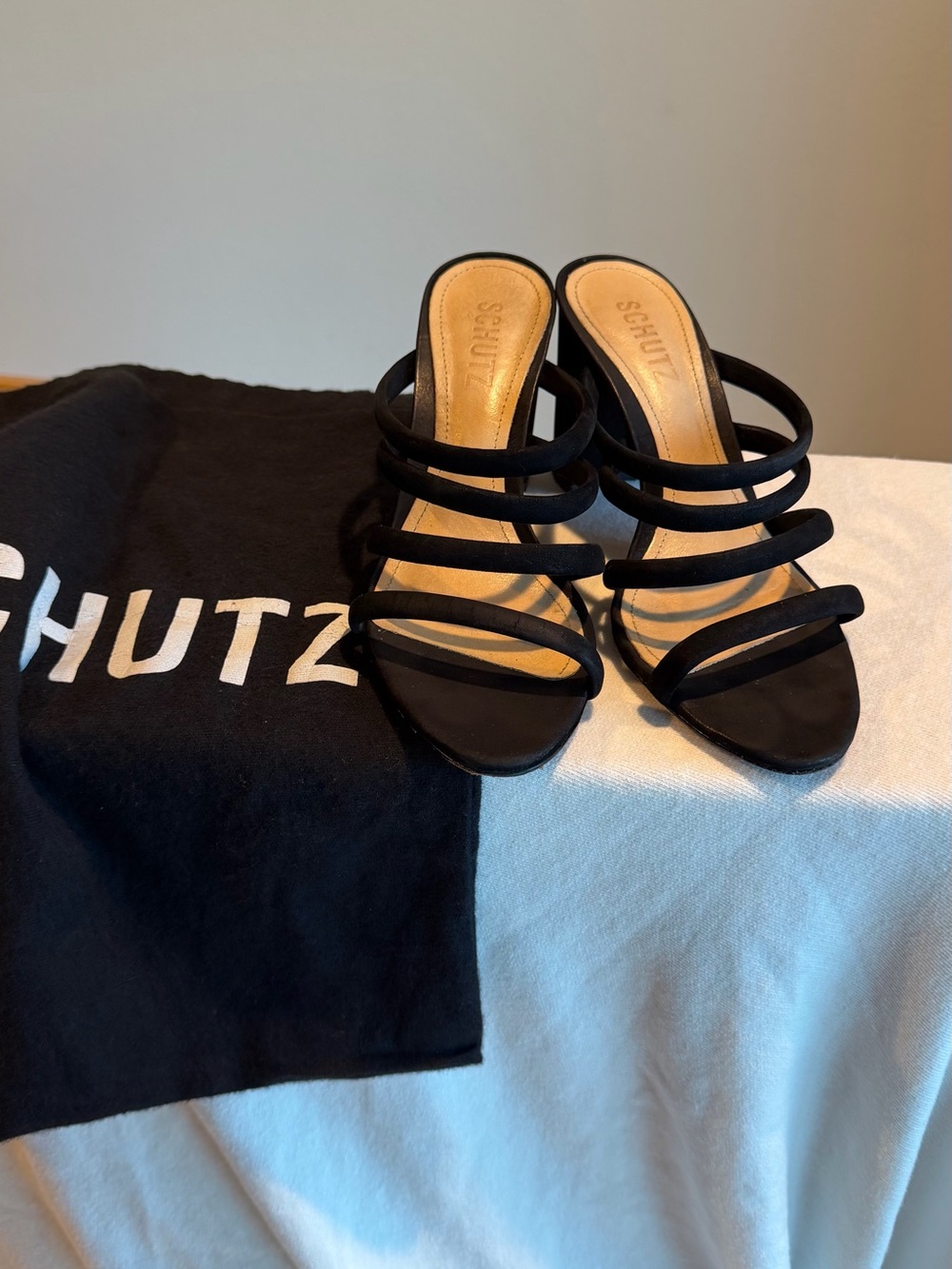 Schutz Felisa Block Heel Sandals